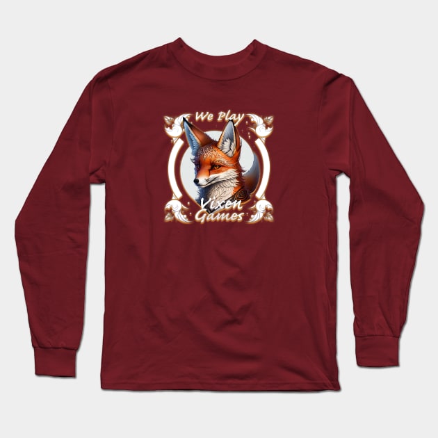 Vixen Games Players T-Shirt Long Sleeve T-Shirt by Vixen Games